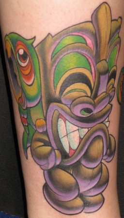 Looking for unique  Tattoos? TIKI BIRD